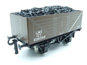 Ace Trains O Gauge G/5 Private Owner "LMS" R/N 608348 Brown Coal Wagon 2/3 Rail image 3