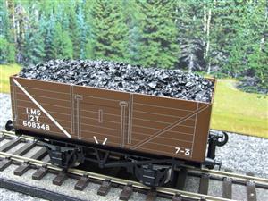 Ace Trains O Gauge G/5 Private Owner "LMS" R/N 608348 Brown Coal Wagon 2/3 Rail image 4