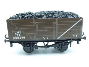 Ace Trains O Gauge G/5 Private Owner "LMS" R/N 608348 Brown Coal Wagon 2/3 Rail image 6