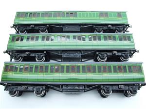 Ace Trains O Gauge "Southern" SR Green C1 Non Corridor Coaches x3 Set Boxed image 6