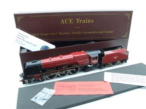 Ace O Gauge Duchess Pacific E12N BR Red Duchess Class "Sir William A Stanier FRS" R/N 46256 MB image 1