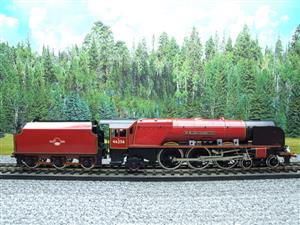Ace O Gauge Duchess Pacific E12N BR Red Duchess Class "Sir William A Stanier FRS" R/N 46256 MB image 4