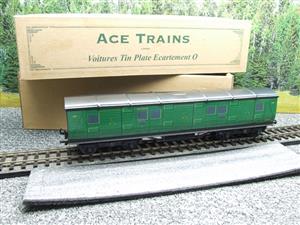 Ace Trains Wright Overlay Series O Gauge SR Southern Green "Luggage Van" Coach R/N 2464 Boxed image 1