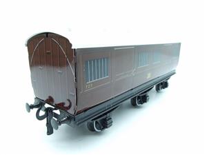 Darstaed O Gauge "GWR" Six Wheel Luggage Van R/N 723 Boxed 2/3 Rail Running image 7