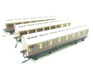 Darstaed O Gauge "GWR" x5 Suburban Non Corridor Coaches Set 2/3 Rail Clerestory Roofs Boxed image 2