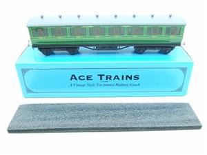 Ace Trains O Gauge C1 "Southern" SR Green All 1st Non Corridor Passenger Coach Boxed image 1