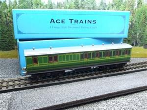 Ace Trains O Gauge C1 "Southern" SR Green 3rd Brake End Non Corridor Passenger Coach Boxed image 3