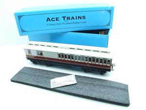 Ace Trains O Gauge C1 "Caledonian Railway" CR 3rd Brake End Non Corridor Passenger Coach Boxed image 2