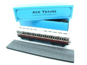 Ace Trains O Gauge C1 "Caledonian Railway" CR All 3rd Non Corridor Passenger Coach Boxed image 2