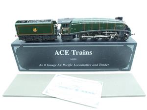 Ace Trains O Gauge E4, A4 Pacific BR Green Post-War "Bittern" R/N 60019 Electric 3 Rail Boxed image 1