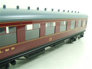 Ace Trains O Gauge C18B LMS Maroon Stanier Coaches x3 Boxed 2/3 Rail Set B image 5