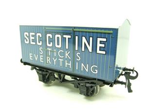 Ace Trains O Gauge G2 Private Owner Tinplate "Seccotine" Stick Everything Van Wagon image 3