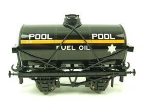 Ace Trains O Gauge G1 Four Wheel "Pool" Black Fuel Tanker Tinplate image 1