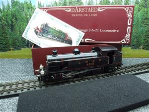 Darstaed O Gauge LNER Black 2-6-2T Tank Loco R/N 4515 Electric 3 Rail Boxed image 3