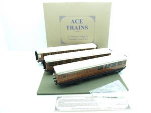 Ace Trains O Gauge C4 LNER "The Flying Scotsman" x3 Corridor Coaches Set A Boxed image 4