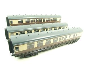 Ace O Gauge C13B BR Mark 1 WR x3 Brown & Cream Corridor Coaches Set B 2/ 3 Rail Bxd image 3
