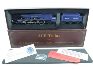 Ace Trains O Gauge E12L Duchess Class BR Blue "King George V1" R/N 46244 Electric 2/3 Rail Boxed image 3