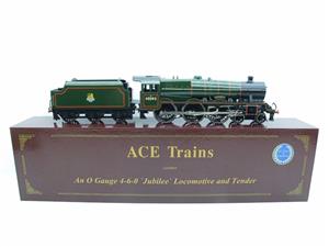 Ace Trains O Gauge E18D1 BR Green Jubilee Class Loco & Tender "Kolhapur" R/N 45593 Elec 2/3 Rail image 2