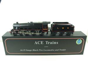 Ace Trains O Gauge E19A1 Black 5 LMS Gloss 4-6-0 Loco & Tender R/N 5294 Bxd 2/3 Rail image 1