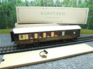 Darstaed O Gauge Golden Arrow Parlour Brake 3rd "Montana" Ivory Roof Pullman Coach Boxed image 3