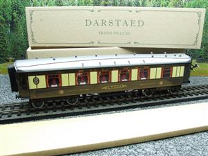 Darstaed O Gauge Golden Arrow Kitchen 1st "Lydia" Grey Roof Pullman Coach 2/3 Rail Boxed image 3