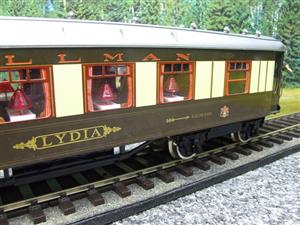 Darstaed O Gauge Golden Arrow Kitchen 1st "Lydia" Grey Roof Pullman Coach 2/3 Rail Boxed image 6