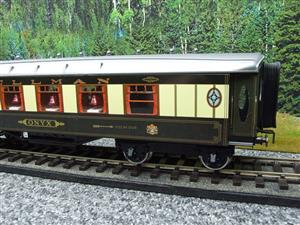 Darstaed O Gauge Golden Arrow Parlour 1st "Onyx" Grey Roof Pullman Coach 2/3 Rail Boxed image 5