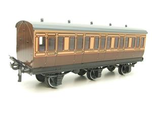 Darstaed O Gauge LSWR Six Wheel Grey Roof x4 Coaches Set 3 Rail Boxed image 8