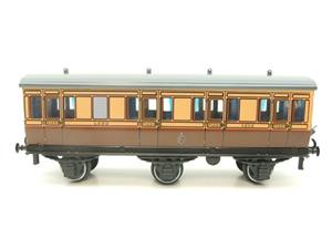 Darstaed O Gauge LSWR Six Wheel Grey Roof x4 Coaches Set 3 Rail Boxed image 9