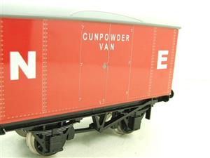 Ace Trains O Gauge G2 Private Owner Tinplate "NE Gunpowder" Van Wagon image 6
