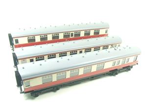 Ace Trains O Gauge C13B BR MK1 Carmine & Cream Coaches x3 Set B Bxd 2/3 Rail image 3