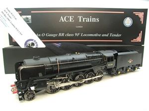 Ace Trains O Gauge E28G1 Class 9F BR Unlined Satin Matt Black Loco & Tender R/N 92134 Electric 2/3 image 1