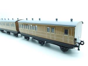 Ace Trains O Gauge C24 LNER Six Wheel Grey Roof Clemenson x3 Coaches Set 2 Bxd image 9