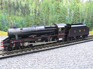 Ace Trains O Gauge E19A3 LMS Satin Black 5 “Ayrshire Yeomanry” R/N 5156 Bxd 2/ 3 Rail image 4