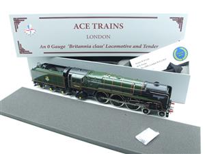 Ace Trains O Gauge E27L BR Pre 56  Britannia Class "Solway Firth" Blue Name Plate R/N 70049 Electric 2/3 Rail Boxed image 2
