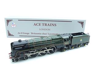 Ace Trains O Gauge E27L BR Pre 56  Britannia Class "Solway Firth" Blue Name Plate R/N 70049 Electric 2/3 Rail Boxed image 3