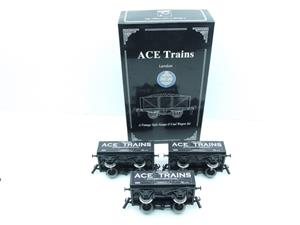 Ace Trains O Gauge G5 Private Owner Loco Coal Wagon x3 Set R/N 2985 2/3 Rail Boxed image 5