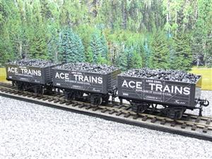 Ace Trains O Gauge G5 Private Owner Loco Coal Wagon x3 Set R/N 2985 2/3 Rail Boxed image 6