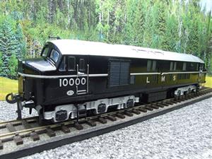 Ace Trains O Gauge E39A1 LMS Gloss Black Silver roof & bogies 10000 Co-Co Diesel 2/3 Rail NEW Boxed image 4