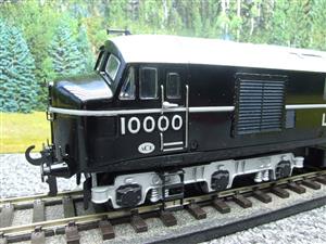 Ace Trains O Gauge E39A1 LMS Gloss Black Silver roof & bogies 10000 Co-Co Diesel 2/3 Rail NEW Boxed image 7