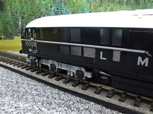 Ace Trains O Gauge E39A1 LMS Gloss Black Silver roof & bogies 10000 Co-Co Diesel 2/3 Rail NEW Boxed image 8