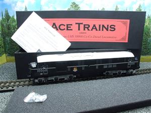 Ace Trains O Gauge E39B BR Semi Gloss Black Silver roof & bogies RN 10000 Pre-56 Diesel 2/3 Rail image 3