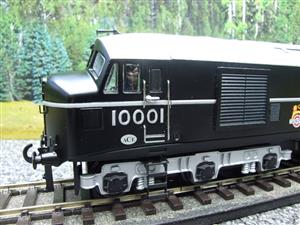 Ace Trains O Gauge E39C1 BR Semi Gloss Black Silver roof & bogies 10001 Co-Co Diesel Loco 2/3 Rail New Boxed image 4