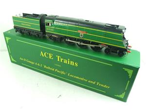Ace Trains O Gauge E9 SR Malachite Green Bulleid Pacific 4-6-2 Loco & Tender "Padstow" R/N 21C108 Electric 2/3 Rail Bxd image 3