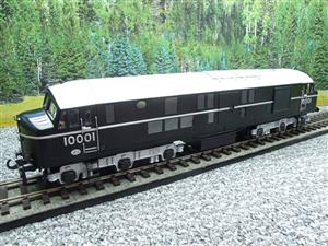 Ace Trains O Gauge E39C2 Semi Gloss Black Silver roof & bogies. No Logo R/N 10001 image 7