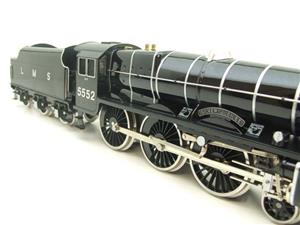 Ace Trains O Gauge E18A1 LMS Gloss Black Loco & Tender "Silver Jubilee" R/N 5552 Elec 2/3 Rail Bxd Rare image 8