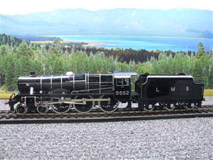 Ace Trains O Gauge E18A1 LMS Gloss Black Loco & Tender "Silver Jubilee" R/N 5552 Elec 2/3 Rail Bxd Rare image 9