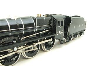 Ace Trains O Gauge E18A1 LMS Gloss Black Loco & Tender "Silver Jubilee" R/N 5552 Elec 2/3 Rail Bxd Rare image 10