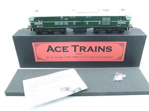 Ace Trains O Gauge E39D1 BR Gloss Green Egg Shell Waistband & Grey roof R/N 10000 Post-56 Co-Co Diesel Loco 2/3 Rail New Boxed image 1