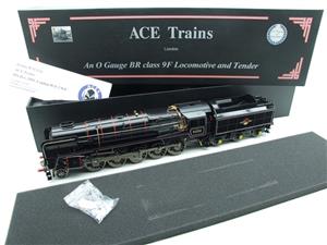 Ace Trains O Gauge E28/B4 BR 9F Loco & Tender "Timothy Hawkworth" R/N 92252 Electric 2/3 Rail Brand NEW Boxed image 1